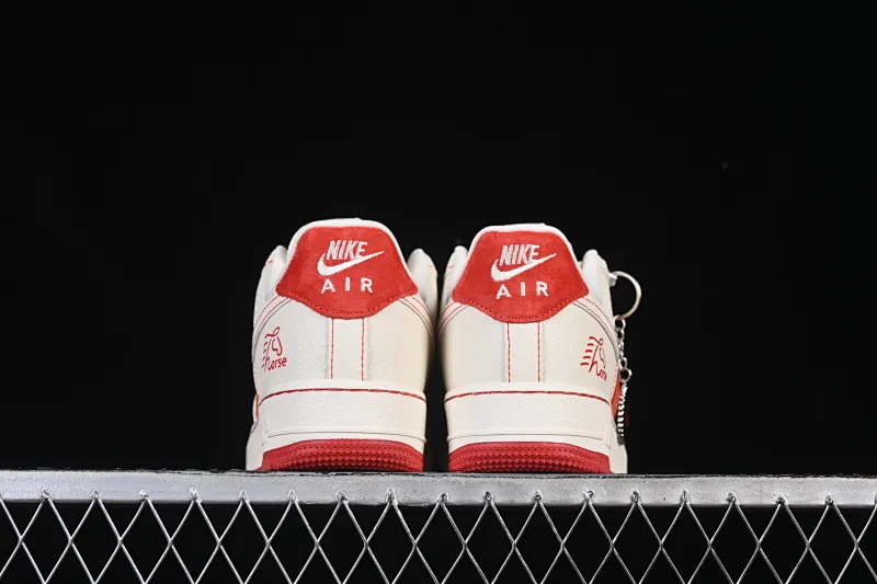 All categories Nk Air Force 1 Air Force series Nk Air Force 1 Low Air Force low-top Nike Air Force 1'07 Low Year of the Horse joint Red Horse Air Force 1 low-top casual sneakers XL1979-133